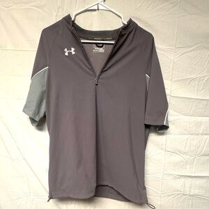 Under Armour Men's Ultimate Loose Fit Short Sleeve Windshirt Gear Size Small